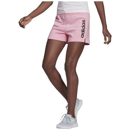 Textil Ženy Tříčtvrteční kalhoty adidas Originals Essentials Slim Logo Růžová