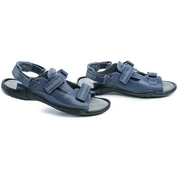 Koma 71 modré pánské nadměrné sandály Modrá