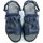 Boty Muži Sandály Koma 71 modré pánské nadměrné sandály Modrá