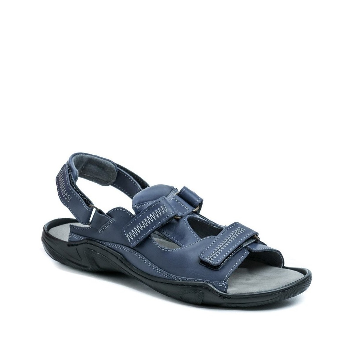 Boty Muži Sandály Koma 71 modré pánské nadměrné sandály Modrá