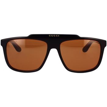 Hodinky & Bižuterie Muži sluneční brýle Gucci Occhiali da Sole  GG1039S 003 Černá