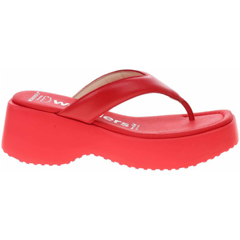 Wonders Pantofle Dámské pantofle D-9705 rojo - Červená