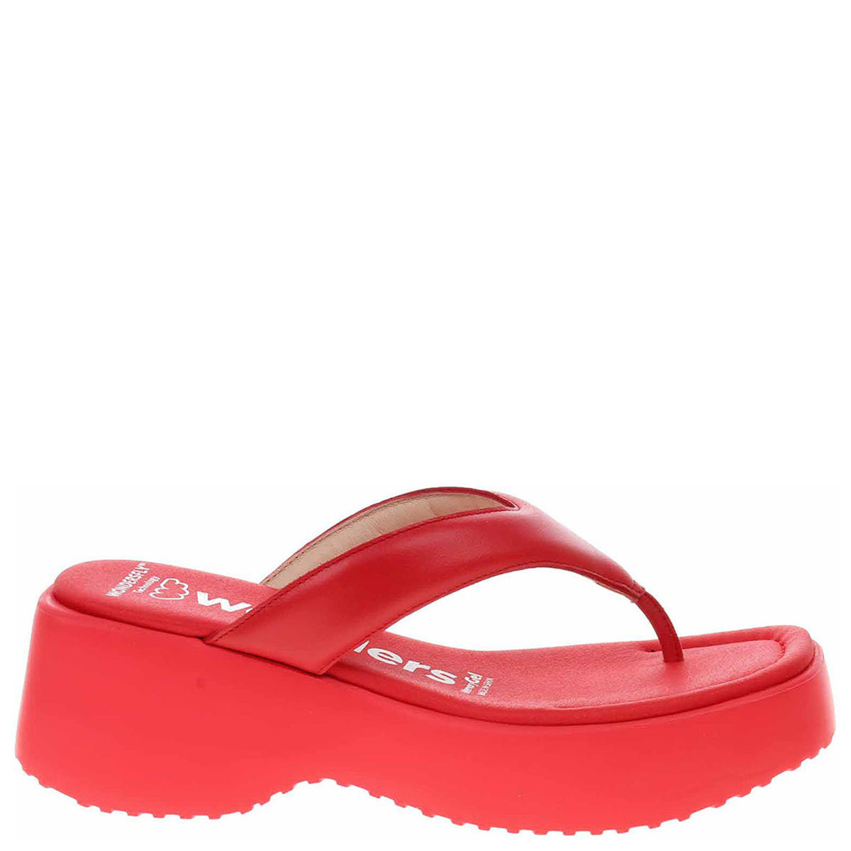 Boty Ženy Pantofle Wonders Dámské pantofle  D-9705 rojo Červená