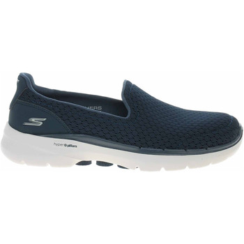 Boty Ženy Šněrovací polobotky  & Šněrovací společenská obuv Skechers Go Walk 6 - Sea Coast navy Modrá