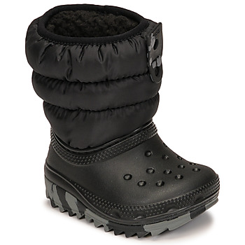 Crocs Zimní boty Dětské Classic Neo Puff Boot T - Černá