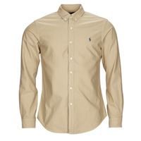 Textil Muži Košile s dlouhymi rukávy Polo Ralph Lauren SLBDPPCS-LONG SLEEVE-SPORT SHIRT Béžová