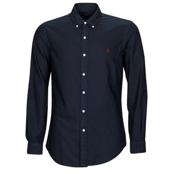 Textil Muži Košile s dlouhymi rukávy Polo Ralph Lauren SL BD PPC SP-LONG SLEEVE-SPORT SHIRT Tmavě modrá