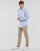 Textil Muži Košile s dlouhymi rukávy Polo Ralph Lauren CUBDPPPKS-LONG SLEEVE-SPORT SHIRT Modrá / Bílá