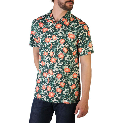 Textil Muži Košile s dlouhymi rukávy Tommy Hilfiger - mw0mw17627 Zelená