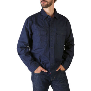 Textil Muži Košile s dlouhymi rukávy Tommy Hilfiger - mw0mw17590 Modrá
