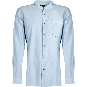 Textil Muži Košile s dlouhymi rukávy Antony Morato MMSL00470 FA400053 Modrá