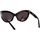Hodinky & Bižuterie Ženy sluneční brýle Balenciaga Occhiali da Sole  BB0217S 001 Černá