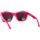 Hodinky & Bižuterie Ženy sluneční brýle Balenciaga Occhiali da Sole  BB0216S 003 Fialová