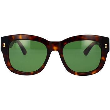Hodinky & Bižuterie Muži sluneční brýle Gucci Occhiali da Sole   GG1110S 002 Hnědá