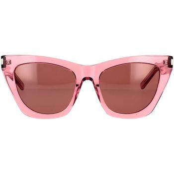 Hodinky & Bižuterie Ženy sluneční brýle Yves Saint Laurent Occhiali da Sole Saint Laurent New Wave SL 214 Kate 022 Other
