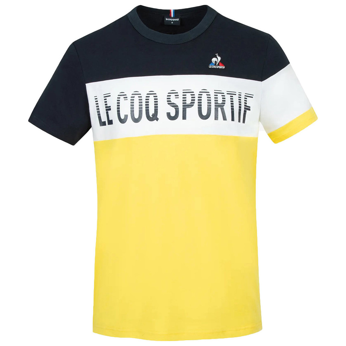 Levně Le Coq Sportif Trička s krátkým rukávem Saison 2 Tee Modrá