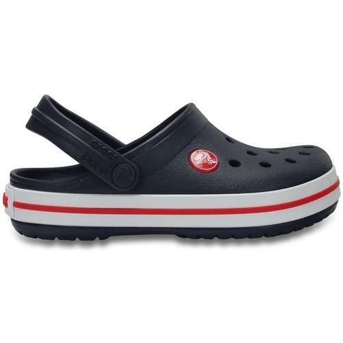 Boty Děti Sandály Crocs Kids Crocband - Navy Red Modrá