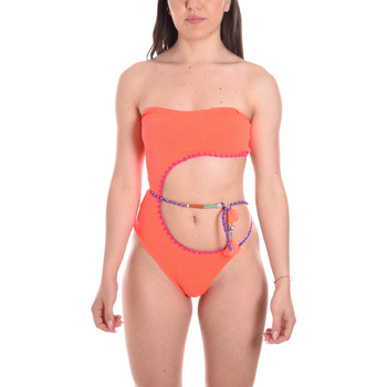 Textil Ženy jednodílné plavky F * * K  Oranžová
