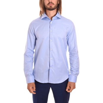 Textil Muži Košile s dlouhymi rukávy Egon Von Furstenberg 5788 Modrá