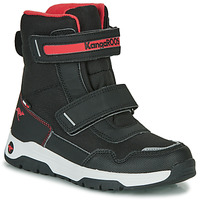 Boty Chlapecké Zimní boty Kangaroos K-MJ Sharp V RTX Černá / Červená