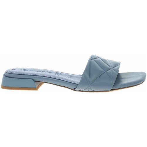 Boty Ženy Pantofle Tamaris Dámské pantofle  1-27126-38 blue Modrá