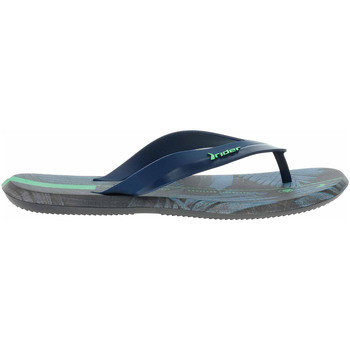 Rider Pánské plážové pantofle  10719-26010 black-blue-green Modrá