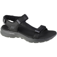 Boty Muži Sportovní sandály Skechers Go Walk 6 Sandal Černá