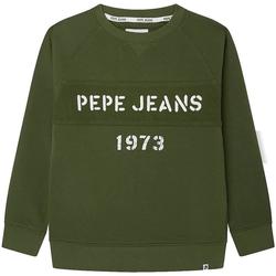 Textil Chlapecké Mikiny Pepe jeans  Zelená