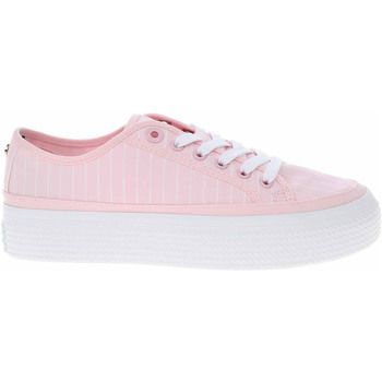 Tommy Hilfiger Vycházková obuv Dámské plátěnky FW0FW06530 TPD pastel pink - Růžová