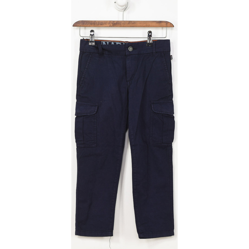 Textil Chlapecké Kalhoty Napapijri N0YI5G-176 Modrá
