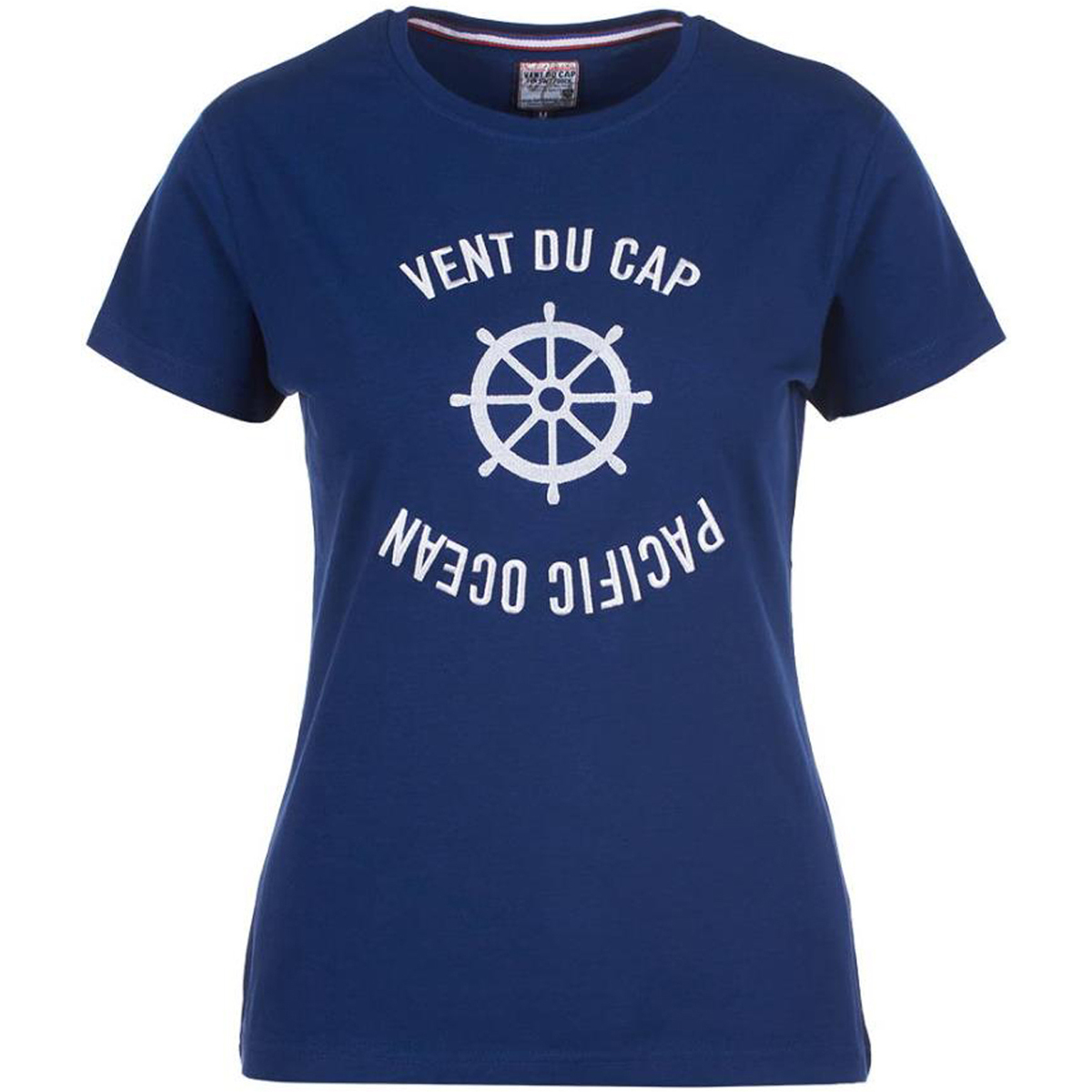 Textil Ženy Trička s krátkým rukávem Vent Du Cap T-shirt manches courtes femme ACHERYL Tmavě modrá