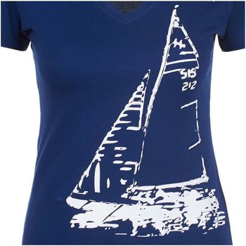 Vent Du Cap T-shirt manches courtes femme ADRIO Tmavě modrá