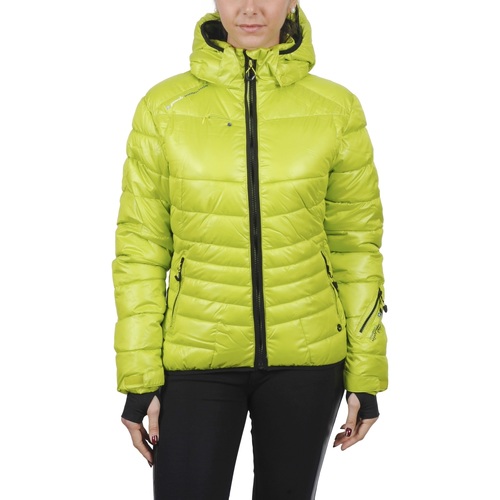Textil Ženy Prošívané bundy Peak Mountain Doudoune de ski femme ALPINE Zelená