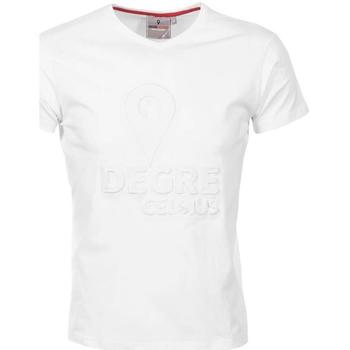 Textil Muži Trička s krátkým rukávem Degré Celsius T-shirt manches courtes homme CABOS Bílá