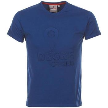 Textil Muži Trička s krátkým rukávem Degré Celsius T-shirt manches courtes homme CABOS Tmavě modrá