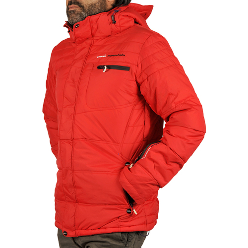 Textil Muži Prošívané bundy Peak Mountain Doudoune de ski homme CAIROP Červená