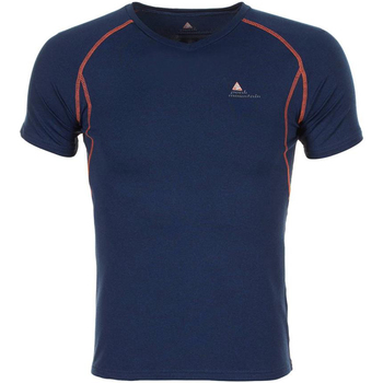 Textil Muži Trička s krátkým rukávem Peak Mountain T-shirt manches courtes homme CANSHO Tmavě modrá