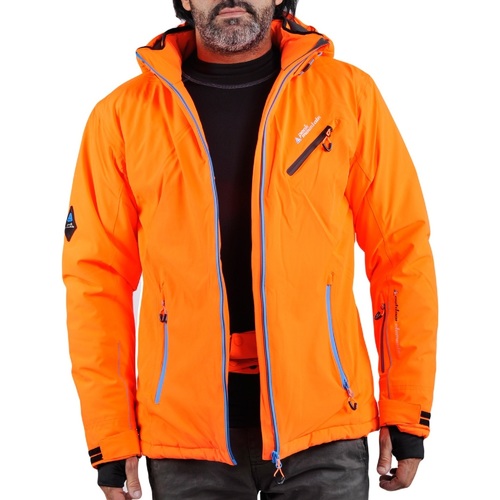Textil Muži Bundy Peak Mountain Blouson de ski homme CARTEMIS Oranžová