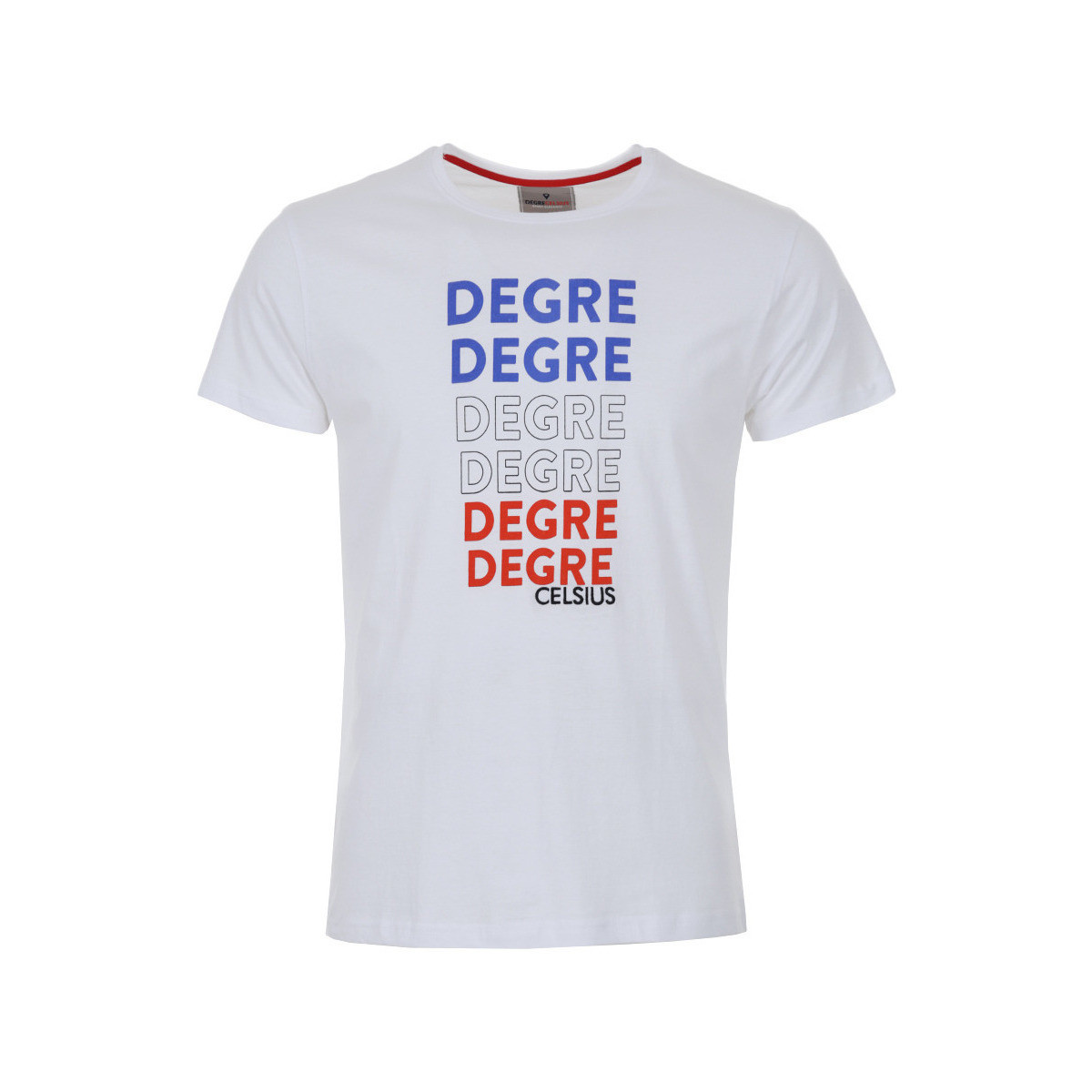Textil Muži Trička s krátkým rukávem Degré Celsius T-shirt manches courtes homme CEGRADE Bílá