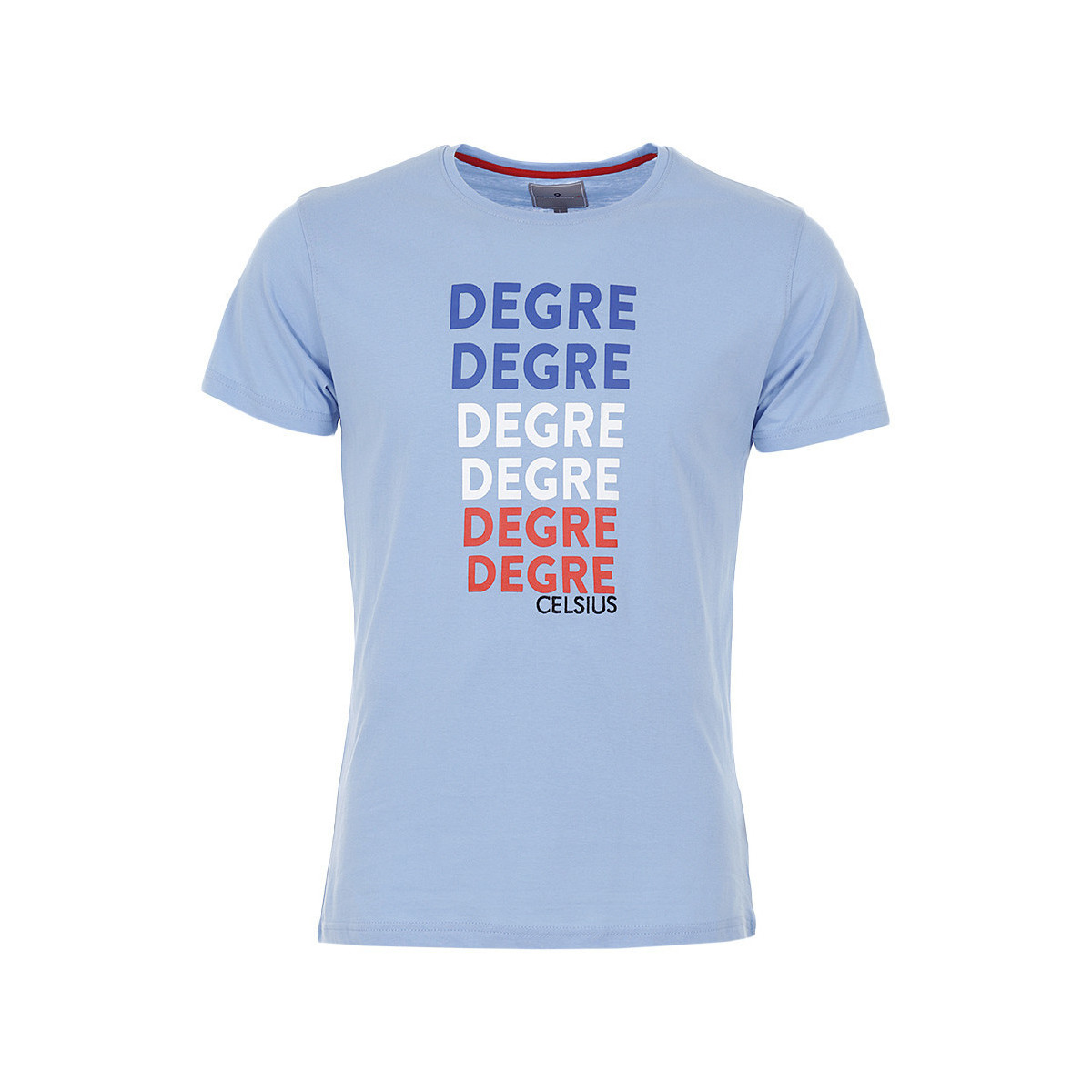 Textil Muži Trička s krátkým rukávem Degré Celsius T-shirt manches courtes homme CEGRADE Modrá