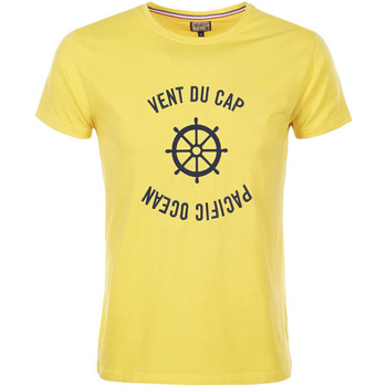 Textil Muži Trička s krátkým rukávem Vent Du Cap T-shirt manches courtes homme CHERYL Žlutá