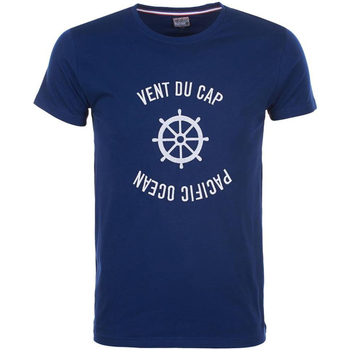 Textil Muži Trička s krátkým rukávem Vent Du Cap T-shirt manches courtes homme CHERYL Tmavě modrá