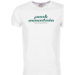 Textil Muži Trička s krátkým rukávem Peak Mountain T-shirt manches courtes homme COSMO Bílá