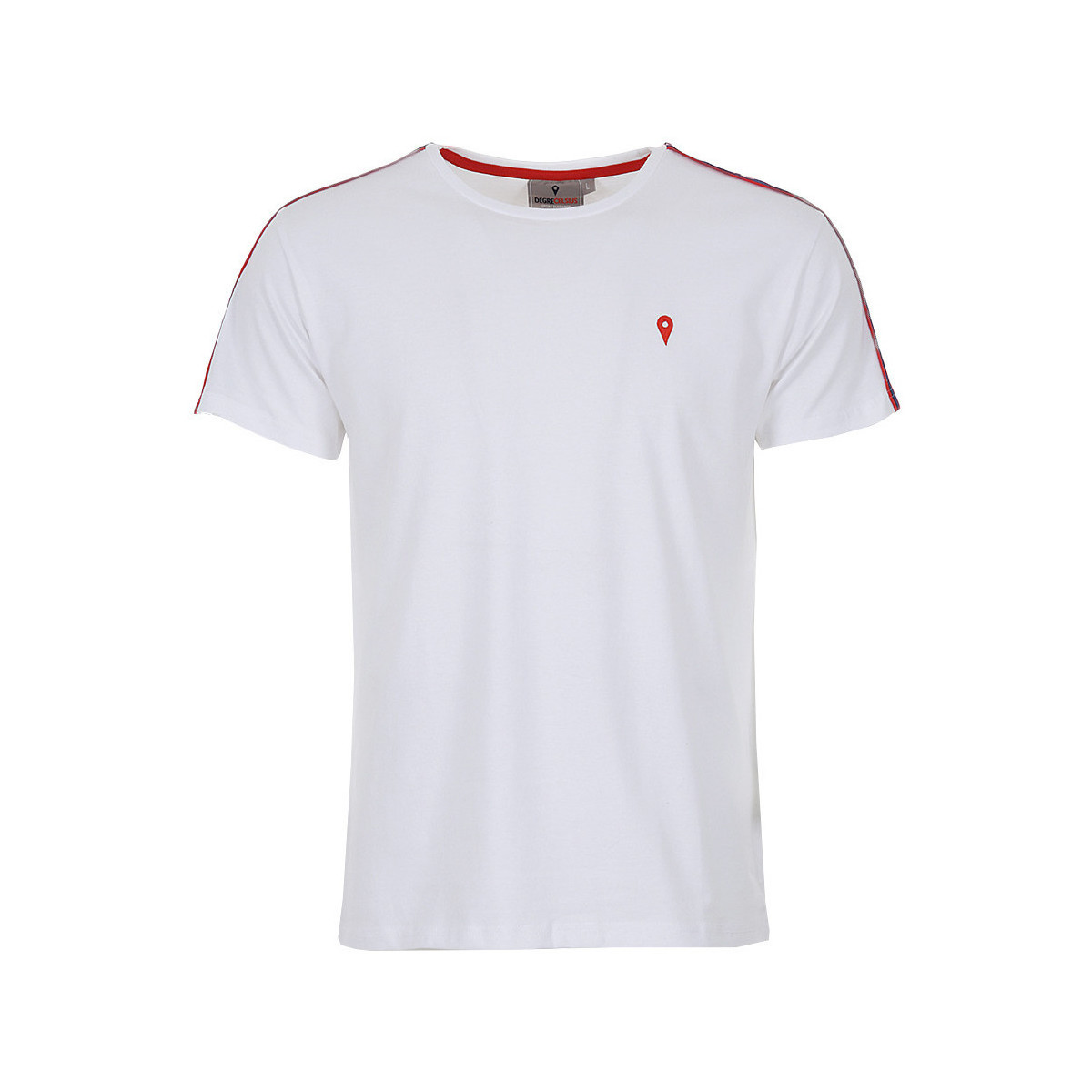 Textil Muži Trička s krátkým rukávem Degré Celsius T-shirt manches courtes homme CRANER Bílá