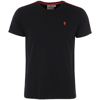 Textil Muži Trička s krátkým rukávem Degré Celsius T-shirt manches courtes homme CRANER Černá