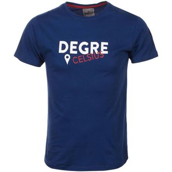 Textil Chlapecké Trička s krátkým rukávem Degré Celsius T-shirt manches courtes garçon ECALOGO Tmavě modrá