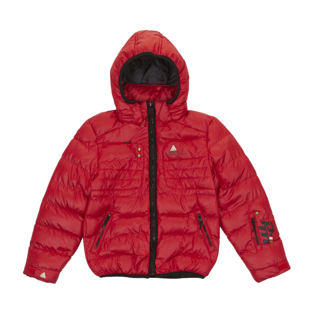 Textil Chlapecké Prošívané bundy Peak Mountain Doudoune de ski garçon ECAPTI Červená