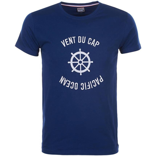 Textil Chlapecké Trička s krátkým rukávem Vent Du Cap T-shirt manches courtes garçon ECHERYL Tmavě modrá