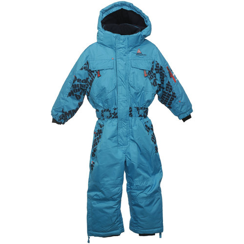 Textil Chlapecké Overaly / Kalhoty s laclem Peak Mountain Combinaison de ski garçon ECORA Modrá