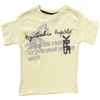 Textil Chlapecké Trička s krátkým rukávem Srk T-shirt manches courtes garçon EROLI Žlutá